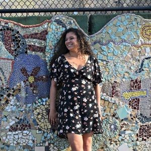 Hawaiian Floral Dress